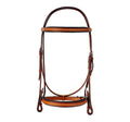 Edgewood Raised Fancy Stitched Hunter Bridle-1" Caveson